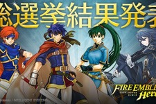 『FE ヒーローズ』英雄総選挙の結果発表！ 男性1位がアイク、女性1位はリンに…1位から791位まで一挙公開 画像