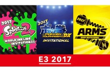「E3 2017」で『スプラトゥーン2』『ポッ拳 DX』『ARMS』の大会を開催！ ライブ中継も実施予定 画像