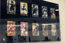 【京まふ2017】アーケード版『Fate/Grand Order Arcade』の筐体で使用する実物のカードも展示 画像