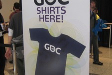【GDC 2009】実は太っ腹!? GDC特製Tシャツ無料配布中 画像