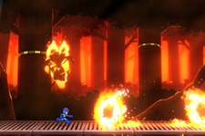 『ロックマン11』新たなボスは炎の拳法家「トーチマン」！火炎渦巻く灼熱のステージは危険満載 画像