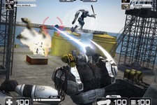 プレイヤーが頭を動かすとゲームの視野が変化−Wii用ロボットアクション『Battle Rage』 画像