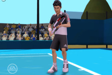 目印は錦織 圭選手！Wii『EA SPORTS グランドスラム テニス』今夏発売 画像