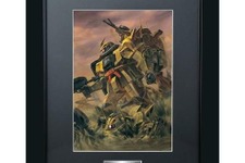 「ガンダム」ザクデザートタイプが“絵画”に！ 「ガンプラボックスアートコレクション」に登場 画像