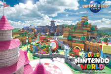 USJ「任天堂」テーマエリア『SUPER NINTENDO WORLD』の新ビジュアルを公開！ピーチ城やクッパ城、「マリオカート」のアトラクションもある夢の空間 画像
