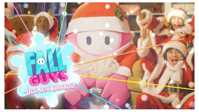 『Fall Guys』実写クリスマスCM映像が公開―王冠や尻尾を手にできないドジっ子Guyのクリスマス