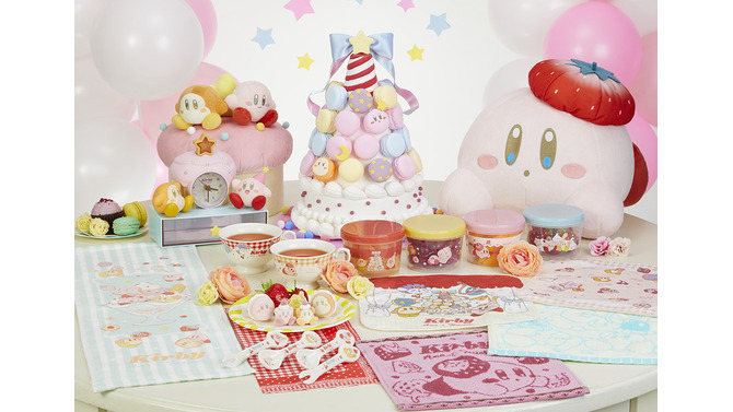 『星のカービィ』の一番くじ新登場！“あま～いもの”がテーマの全7等級を用意―至福のひと時を「カービィ」といっしょに…