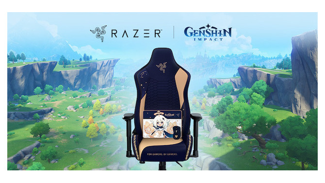 Razer×『原神』コラボレーション商品2月10日発売―マウス、マウスパッド、ゲーミングチェアの3種