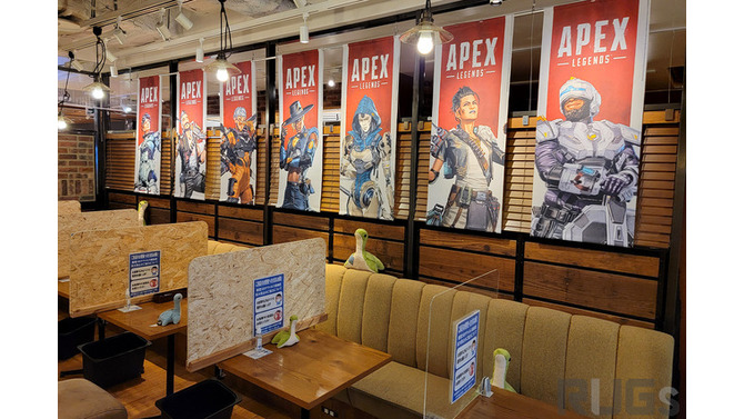 『Apex Legends』ファンは必見！コラボメニューたっぷりのタワーレコード渋谷店2階「ネッシーカフェ」を体験してきた