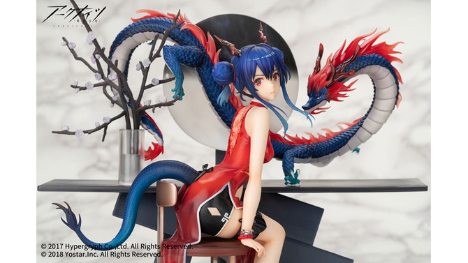 『アークナイツ』「チェン」が「歳紅霞」のチャイナドレス姿で立体化！艶やかなメリハリボディが魅力的