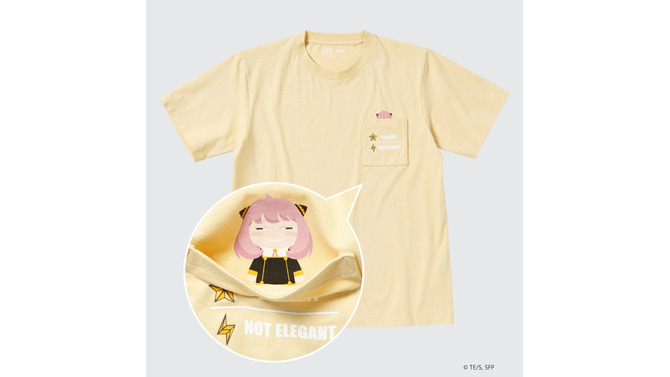 アーニャがポケットから顔を出す！前回完売のユニクロ「UT」、本日17日から一週間限定で予約販売開始