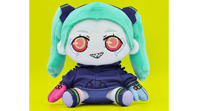 「サイバーパンク エッジランナーズ」のレベッカが手乗りサイズのぬいぐるみに！