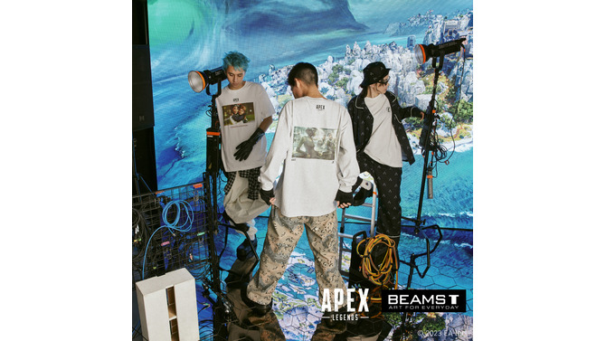 「BEAMS T」と『Apex Legends』がコラボ！2月10日から原宿・渋谷・梅田の店舗で販売
