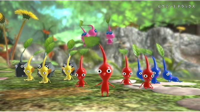 YouTube「ピクミン3 デラックス 紹介映像」より
