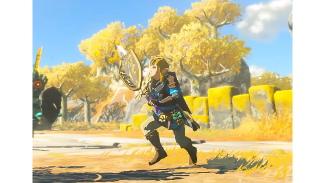 『ゼルダの伝説 ティアキン』では武器の固有能力がより豊富に？「風切羽の剣」は振ると大きな風を巻き起こす…