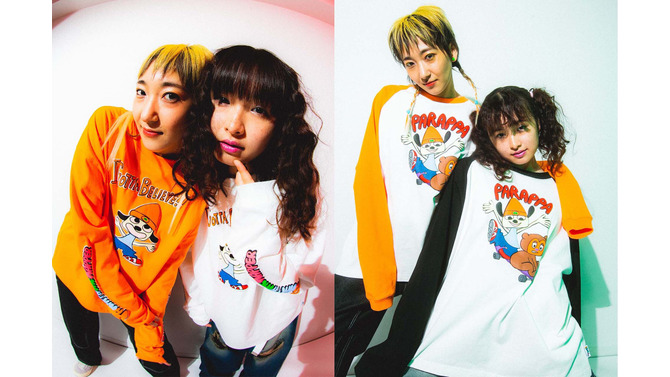 『パラッパラッパー』の世界観を落とし込んだアパレル雑貨が登場！ゆったりサイズ感で男女問わず着用できるニットやパーカーなどがラインナップ