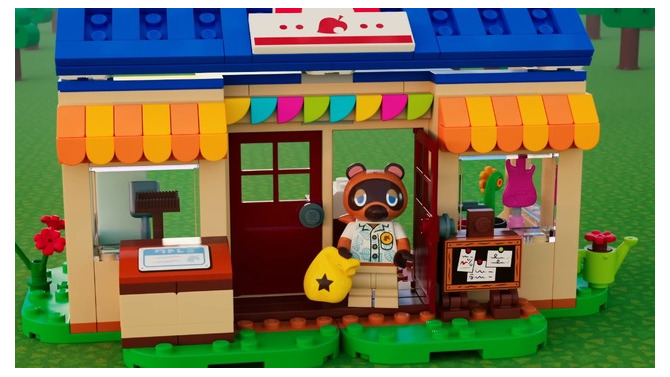 たぬきちやしずえさんが超キュートな姿に！セットも可愛いレゴ『どうぶつの森』が2024年3月発売決定