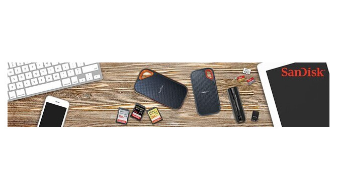 Amazonのプライム感謝祭で、4TBの大容量ポータブルSSDがお得な価格に！4Kのビデオ撮影が可能なSDも