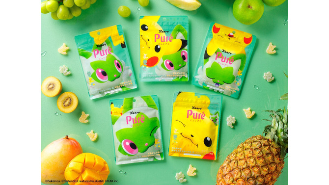 大人気「ピュレグミポケモン」に新作登場！「ニャオハ」のグミ粒は食べるのがもったいないくらいキュート