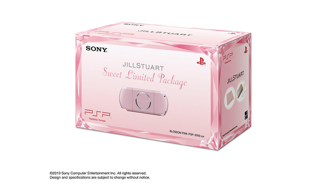 PSPとJILLSTUARTがコラボ！PSP-3000「Sweet Limited Package」数量限定で発売！