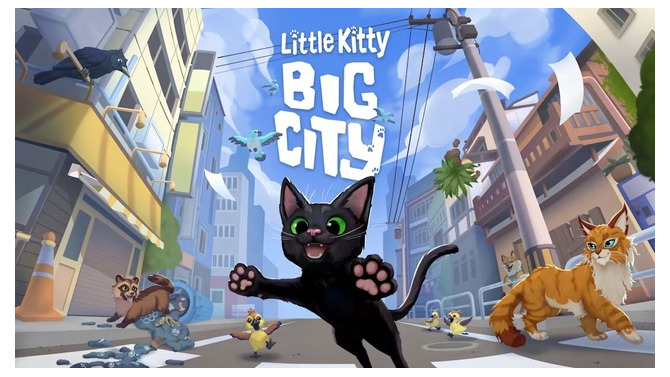 スイッチ版『Little Kitty, Big City』2024年春配信―迷える子猫はおうちに帰れるのか？