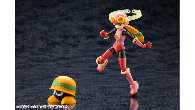 『ロックマンエグゼ』桜井メイルのネットナビ「ロール」がプラモデル化！キャラクター性溢れるフェイスパーツ、“ロールアロー”で劇中シーンを再現