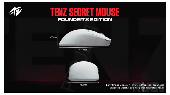 『VALORANT』TenZが開発するゲーミングマウス、形状・重量未定のまま予約受付を開始し批判を受ける…謝罪し受付は一時停止へ