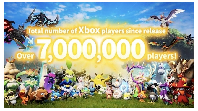 『パルワールド』Xboxでもプレイヤー数700万人超えの偉業達成！リリース2週間で総プレイヤー数は1,900万人突破