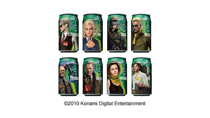 『METAL GEAR SOLID PEACE WALKER』と「マウンテンデュー」がコラボ！数量限定でデザイン缶を発売