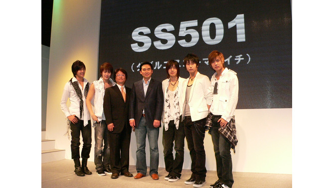 【TGS2007】ネクソンジャパン、Yahoo!ケータイ向けに韓国の人気アイドルSS501を起用した恋愛ゲームを発表