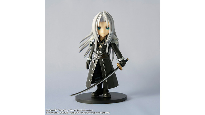 『FF7』セフィロスは小さくてもカッコいい…！片翼が超リアルな本格的デフォルメフィギュアが再販