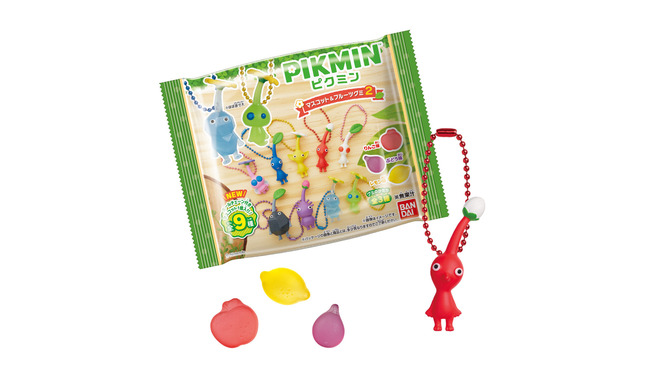 暗闇で光るヒカリピクミン！『ピクミン』よりマスコット付きグミの第2弾が登場―氷ピクミンはクリア素材