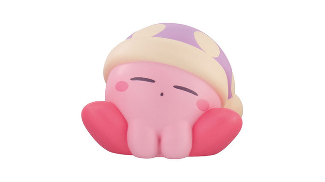 “まんぷくカービィ”のモチッと感がたまらない！ソフビ「星のカービィ ぷにぷにし隊」がカプセルトイで再販