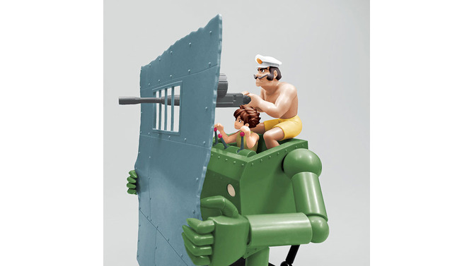 「未来少年コナン」より「ロボノイド」プラモが再販！第11話をモチーフに、コナン&船長が付属