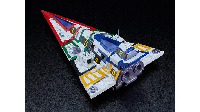 ユーナイト、ガッチャスパルタン！5機のGメカで合体できる「ガッチャマンF」がプラモ化―「大鷲の健」を乗せて“科学忍法ハイパーシュート”も再現