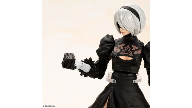 “自爆モード”でふとももが露わに！『NieR:Automata』より「2B(ヨルハ二号B型)」がプラモ化