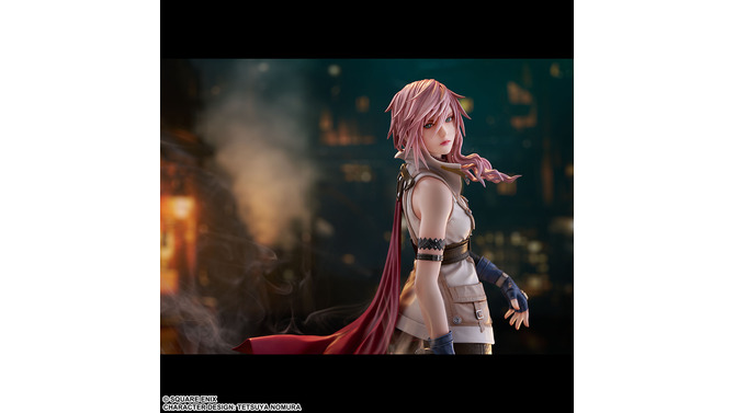 振り向く姿が美しい…！『FF13』より「ライトニング」フィギュアが予約受付中ー衣装や装飾、武器・ブレイズエッジを精密に再現