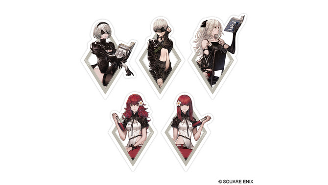 読書を楽しむ2Bたちの描き下ろしイラストも！『ニーアオートマタ』書店コラボキャンペーン商品がオンラインにて予約受付開始