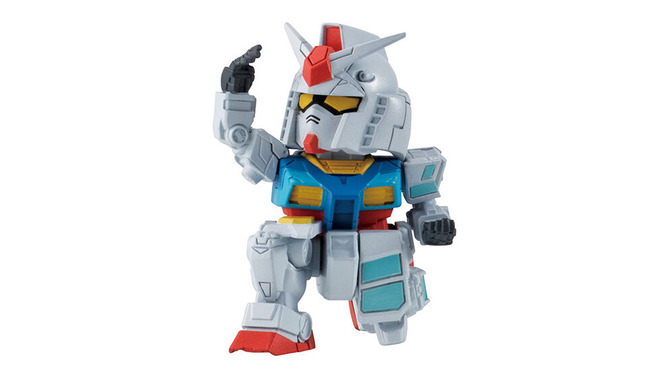 デフォルメされたデザインで並べると可愛い！大阪・関西万博「RX-78F00/E ガンダム」と「ハロ」がガシャポンフィギュアとして発売へ