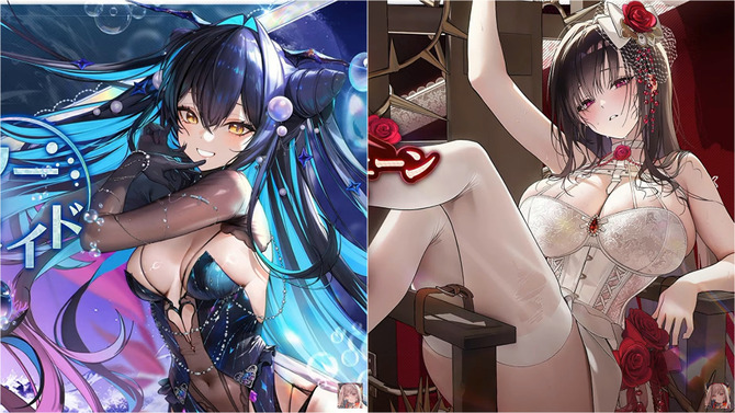 『勝利の女神：NIKKE』新実装の「リトルマーメイド」と「ミハラ」に刺激たっぷりの新コスが！カジュアルな「グレイブ」＆「シンデレラ」も新鮮