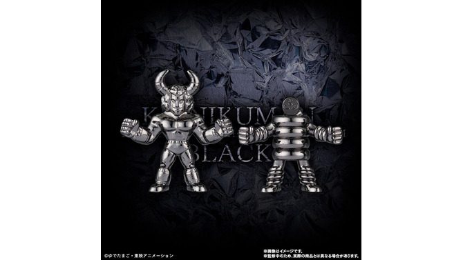 バッファローマン、悪魔将軍ら14体の悪魔超人が集結！禍々しく輝く「キン肉マン ダイキャストキンケシプレミアムBLACK」プレバンで予約実施