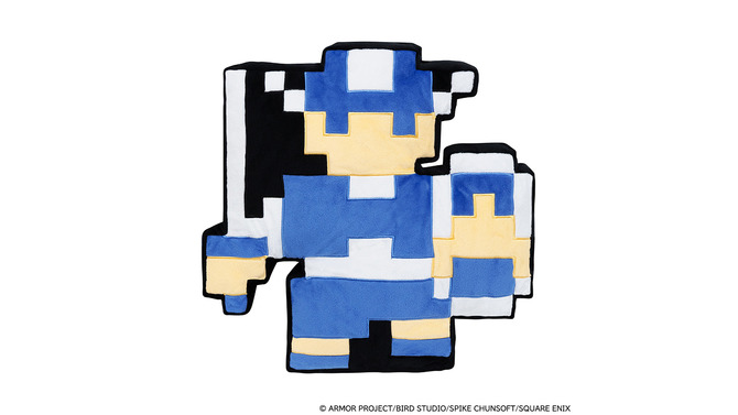 ファミコン版『ドラゴンクエストI＆II』ドットぬいぐるみクッションが登場！『I』勇者に加えて、『II』パーティーも組めちゃう