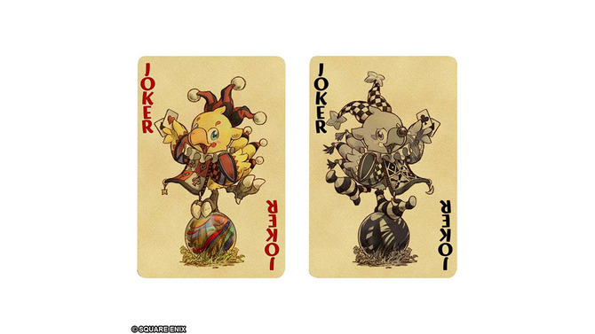 大きく描かれたチョコボが可愛い！『FF』より「チョコボトランプ」再受注が開始―描き下ろしイラストも