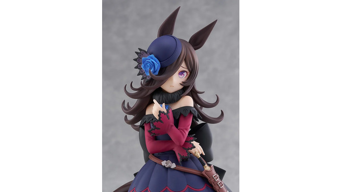 恥じらうような表情に胸キュン…『ウマ娘』ライスシャワーが勝負服「ローゼスドリーム」姿で立体化