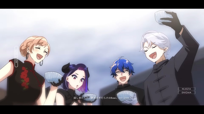 「にじGTA」エニグマ結成1周年記念！葛葉、メロコ、レオス、フレンが「ミックスナッツ（髭男）」歌ってみた動画を投稿