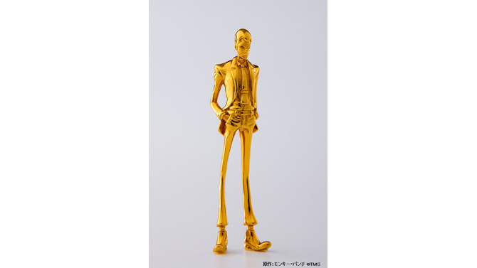 お値段55万円！「ルパン三世」新作映画記念の“純金フィギュア”が数量限定で受注生産受付中ー1枚6万円のキャラクターカードも