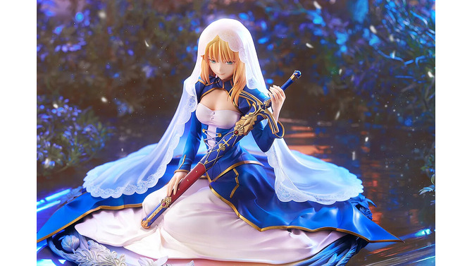 聖剣を抱えた姿が神々しい……！『Fate/stay night』原点の物語「Garden of Avalon」より、セイバーがスケールフィギュア化