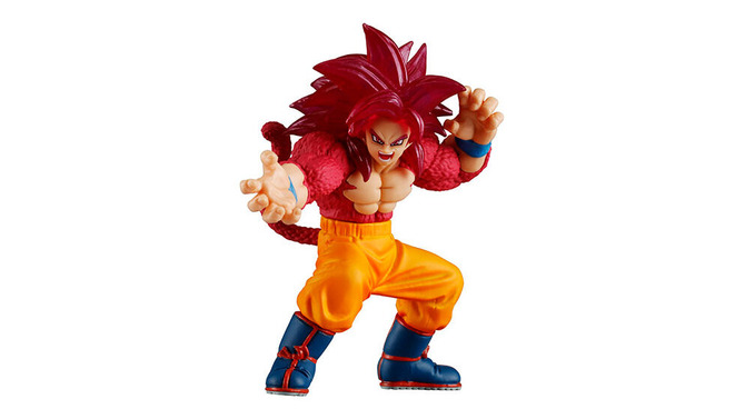 「ドラゴンボールDAIMA」ミニサイズながら超ハイクオリティ！超サイヤ人4 孫悟空たちのフィギュア全4種が展開