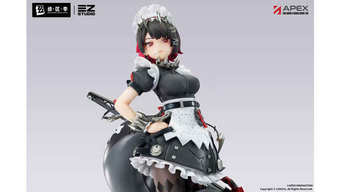 特徴的なメイド服に、大型の武器がクール！『ゼンゼロ』より「エレン・ジョー」1/7スケールフィギュアが抜群の存在感