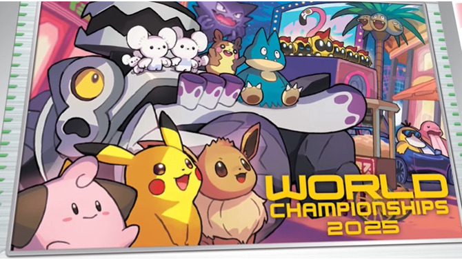 アメリカを満喫するピカチュウたちのプロモカードが素敵！ポケモン世界大会「PWCS2025」の最新情報公開